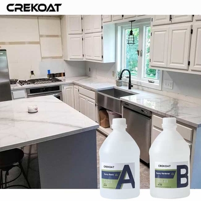 Unieke kristal epoxy hars metalen met pigment infusie voor glinsterend effect