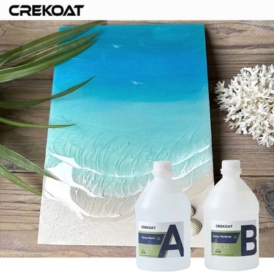 Crystal Clear Epoxy Resin Fast-Setting voor snelle projectomloop