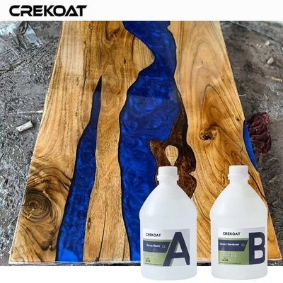 Onberispelijke afwerking diep gieten epoxy hars voor rivier tafels en oceaan geïnspireerde kunst